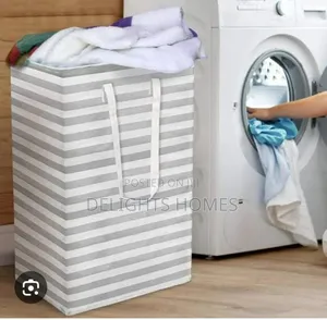 Canvas Laundry Basket_pa