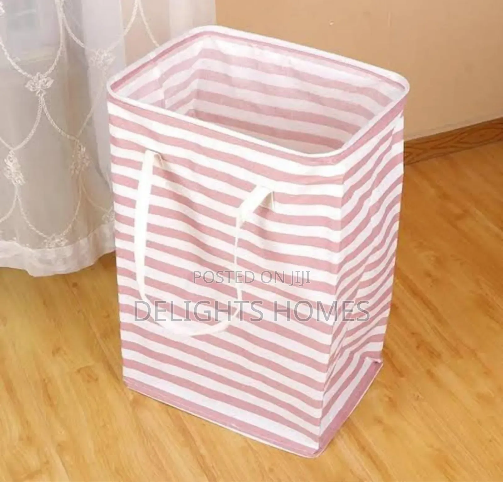 Canvas Laundry Basket_pa