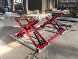 3tonne Scissor Lift Machine 1.2m Rise.