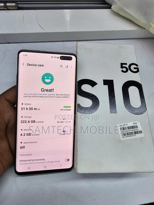 Samsung Galaxy S10 5G 256 GB Black - thumbnail 5