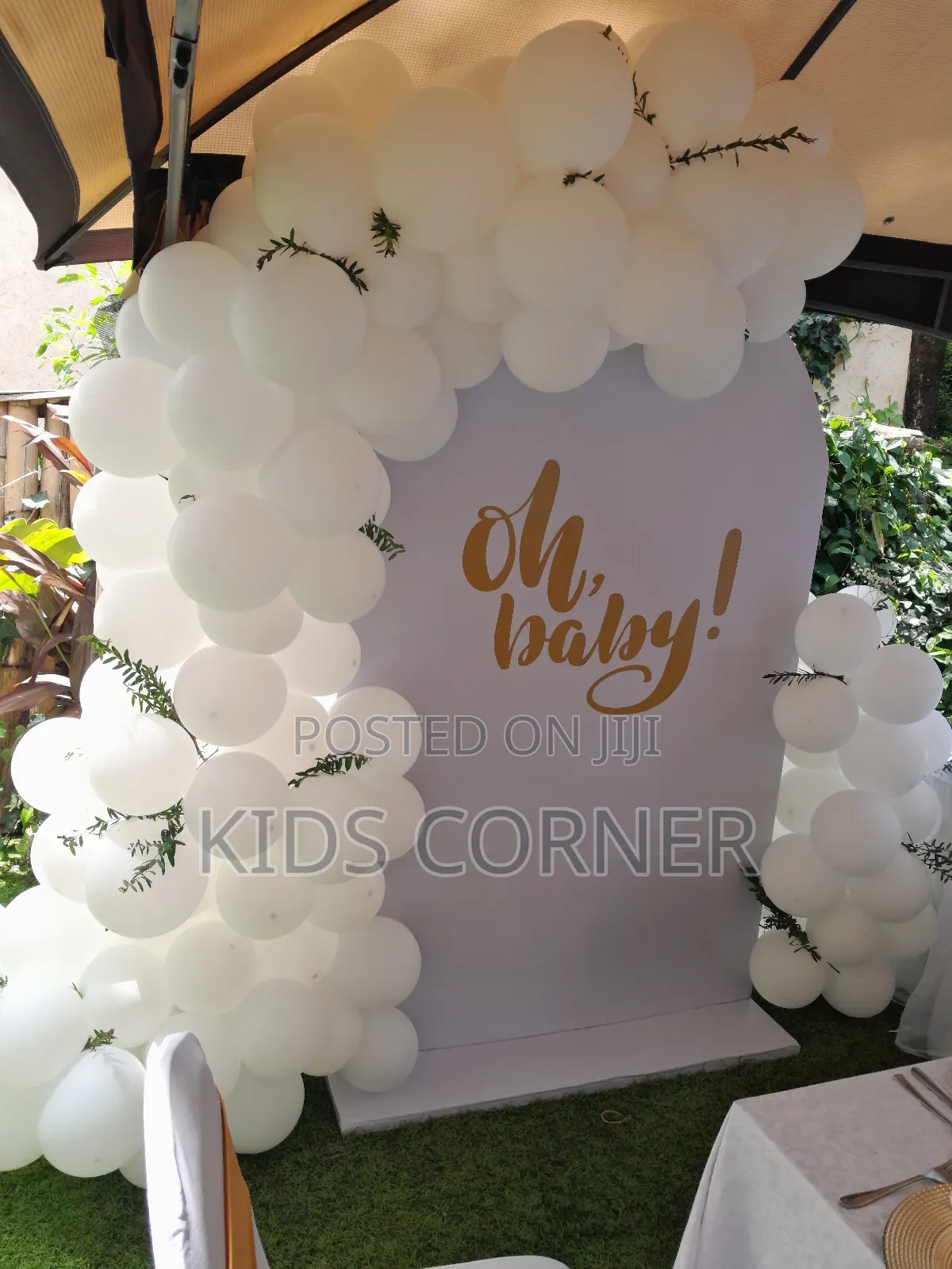 Board Balloon Backdrop