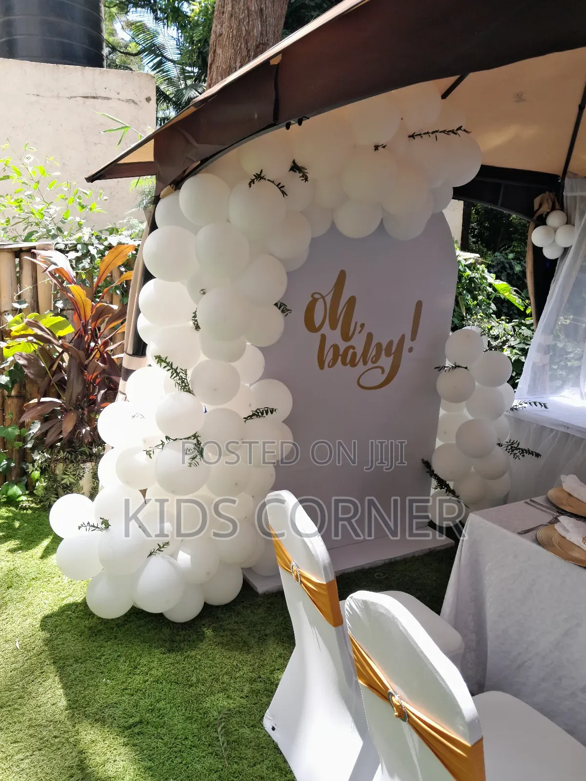 Board Balloon Backdrop