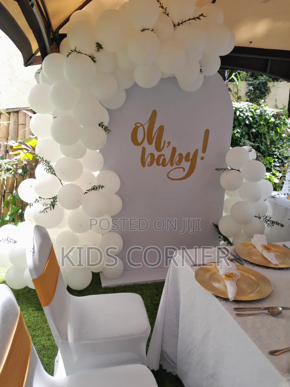 Board Balloon Backdrop
