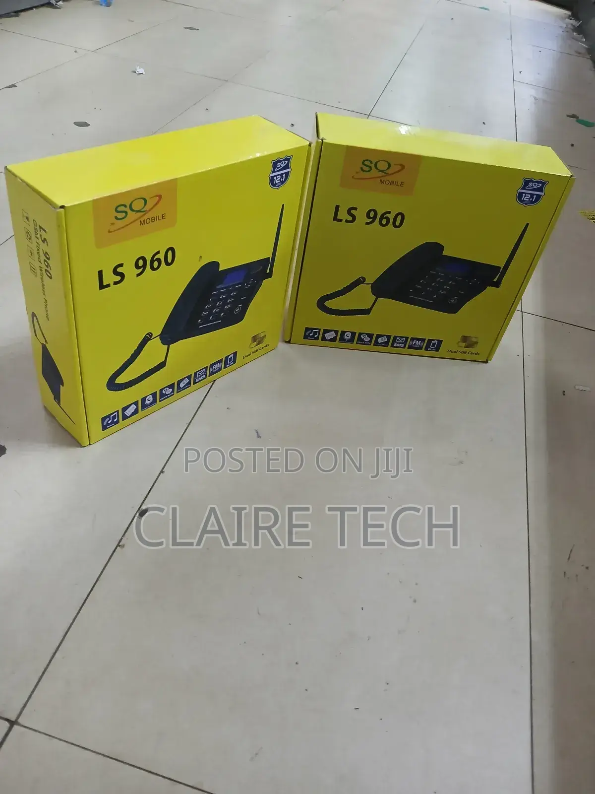 Sq Landline Ls 960//Dual Sim//Both Home Desktop and Office