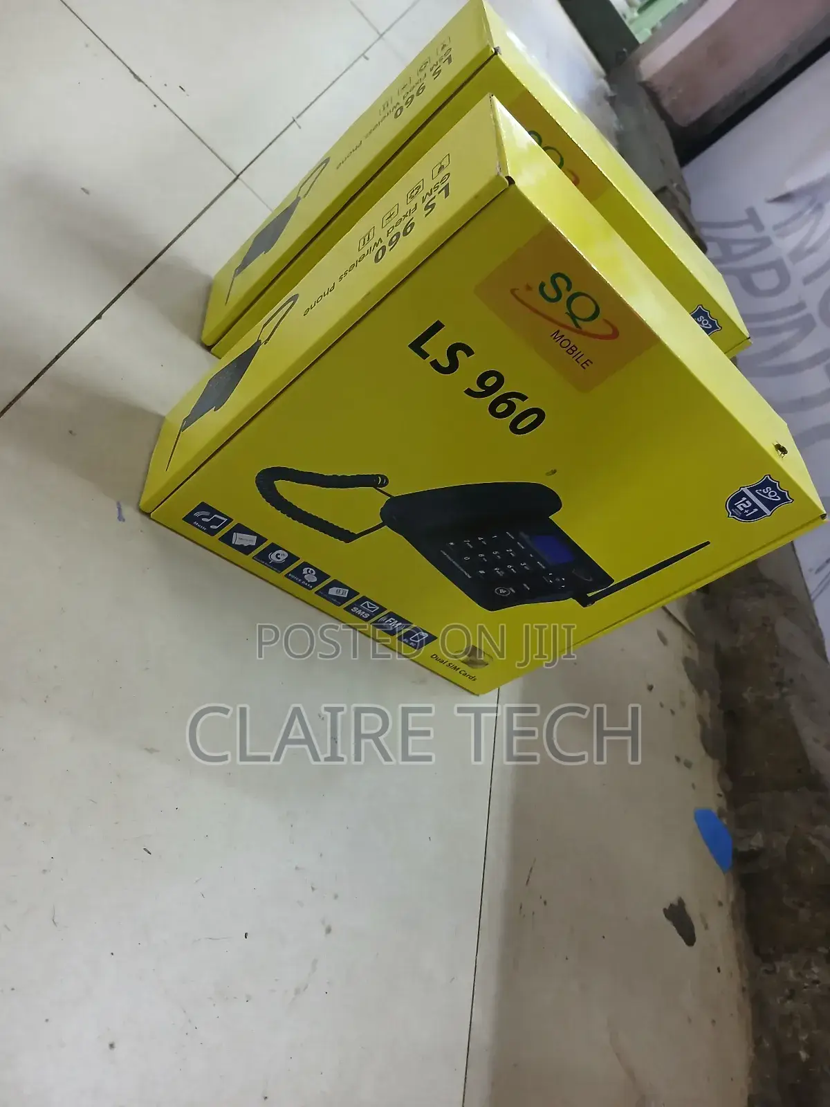Sq Landline Ls 960//Dual Sim//Both Home Desktop and Office