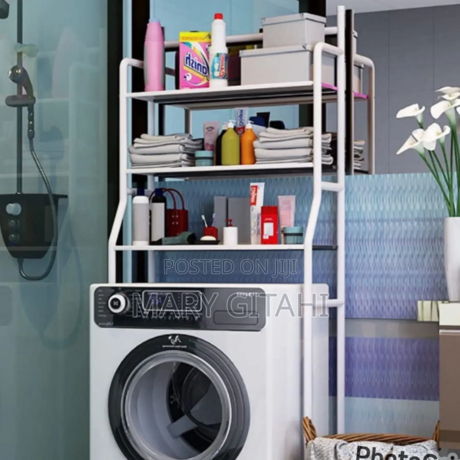 Strong and Durable Over the Washing Machine Rack at 