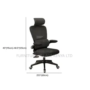 Office Chair: Ergonomic Seat Solution With Raiseable Armrest