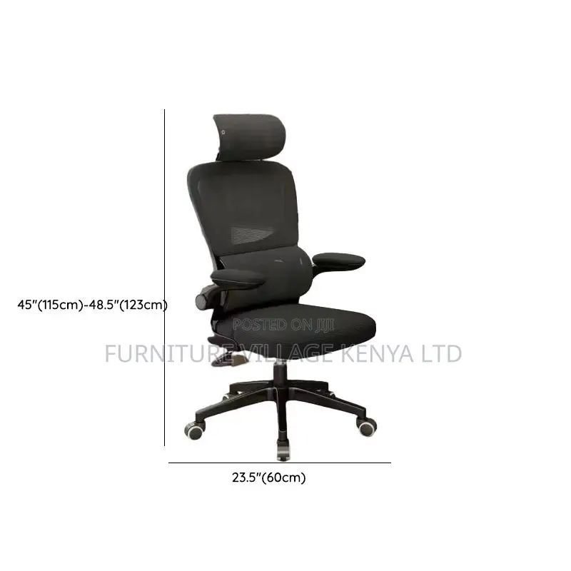 Office Chair: Ergonomic Seat Solution With Raiseable Armrest