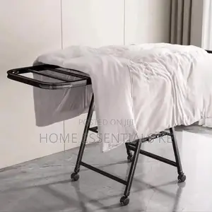 Black Movable Outdoor Drying Rack 1.5m (With Wheels)-