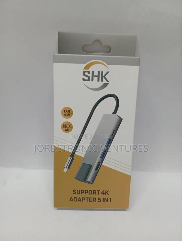 Type C to HDTV 5 in 1 Adapter