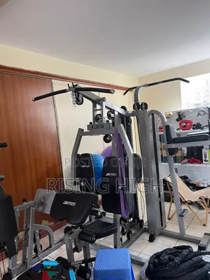 Heavy Duty 6 Station Gym