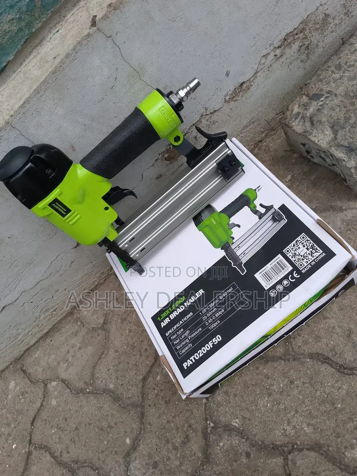 1.26×1.05mm Air Brad Nailer