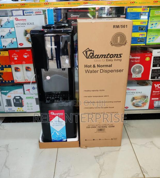 Ramtons Dispenser Hot and Normal With Child Safety Lock