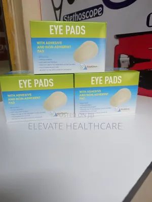 Eye Pads With Adhesive And Non Adherent Pad