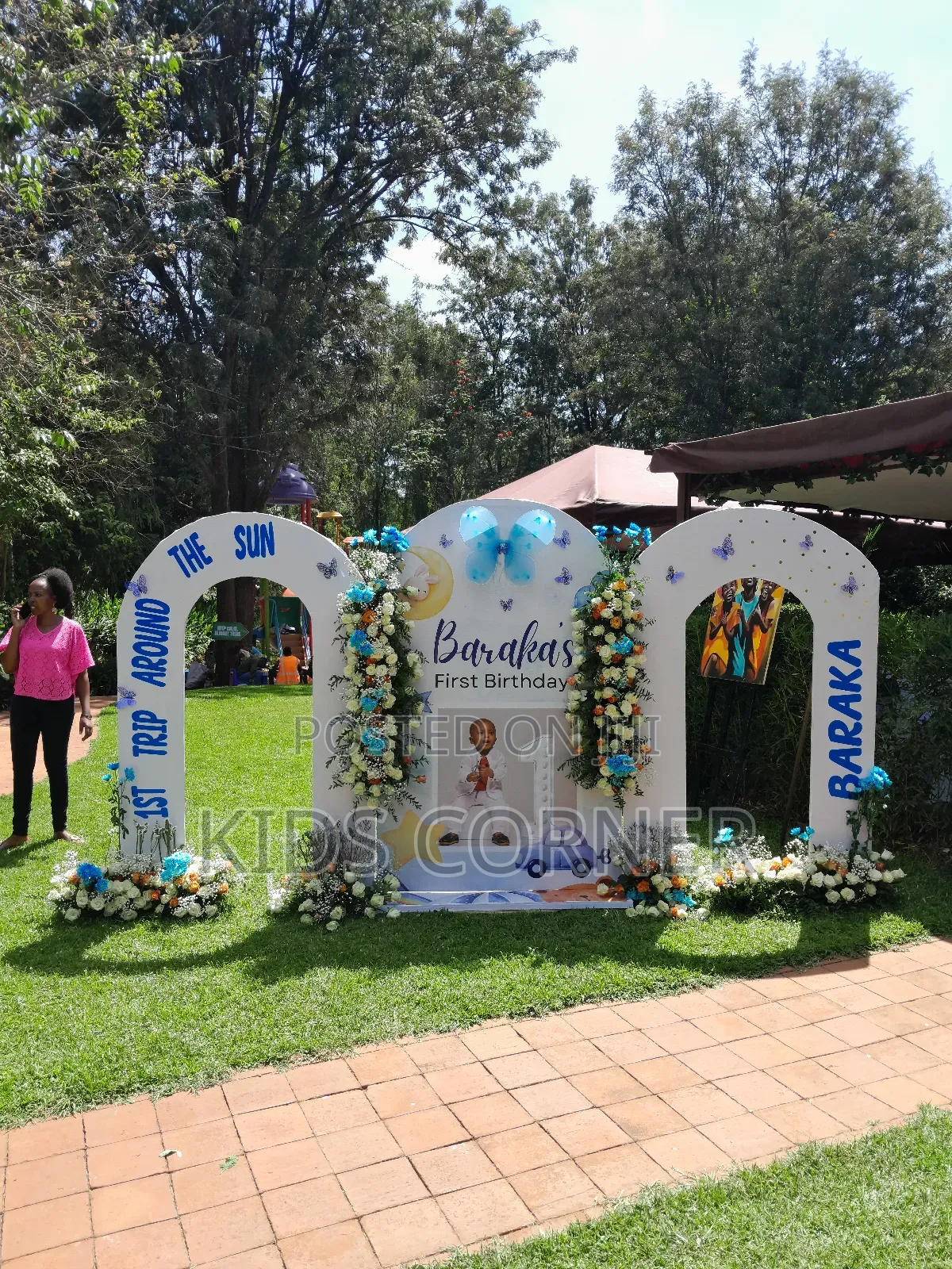 Floral Board Decorations