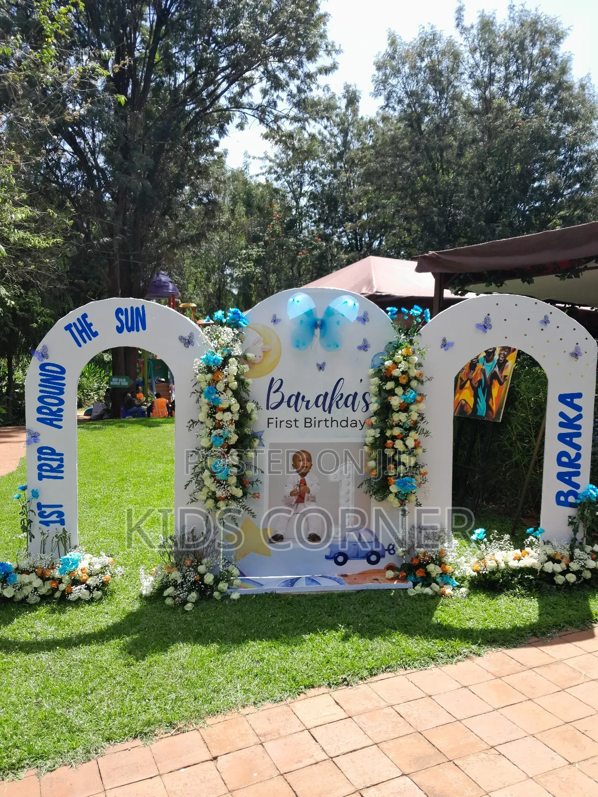 Floral Board Decorations
