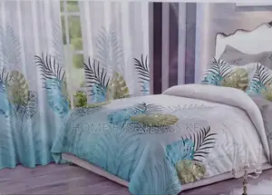 ✓6pcs Set 6*6 Duvet Cover Set With Matching Curtains
