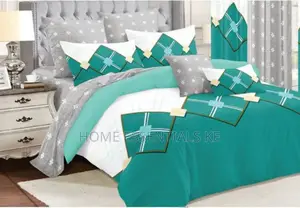 ✓6pcs Set 6*6 Duvet Cover Set With Matching Curtains