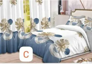 ✓6pcs Set 6*6 Duvet Cover Set With Matching Curtains