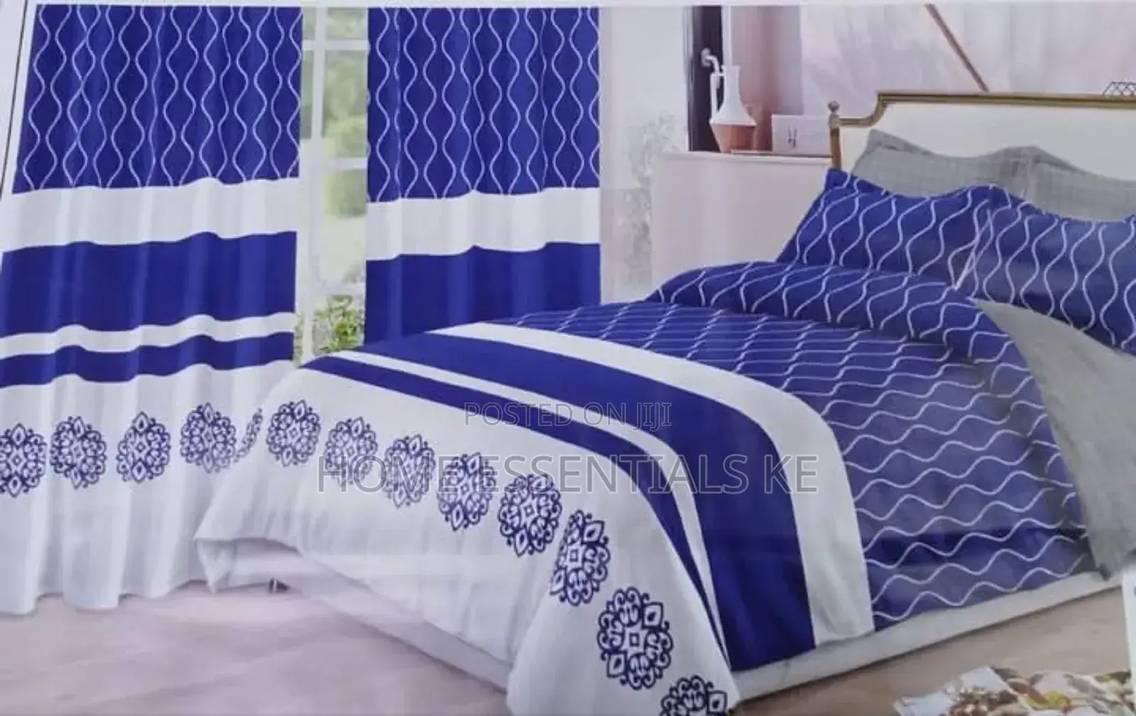 ✓6pcs Set 6*6 Duvet Cover Set With Matching Curtains