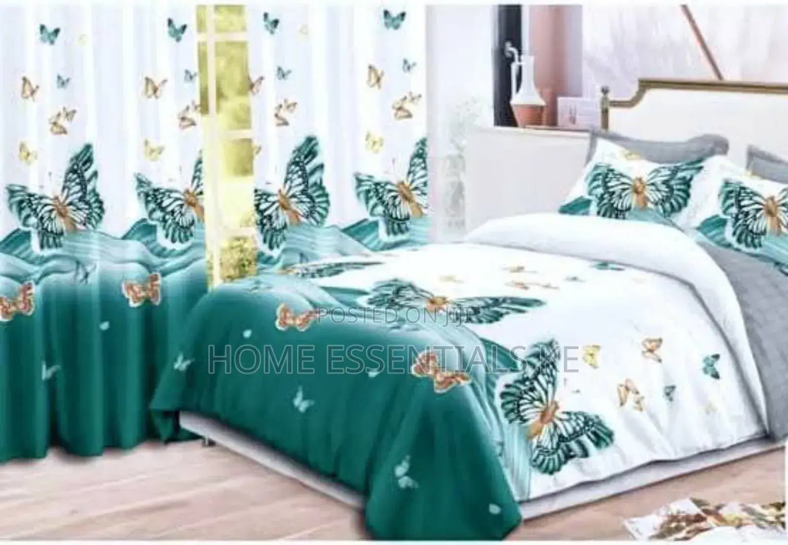 ✓6pcs Set 6*6 Duvet Cover Set With Matching Curtains