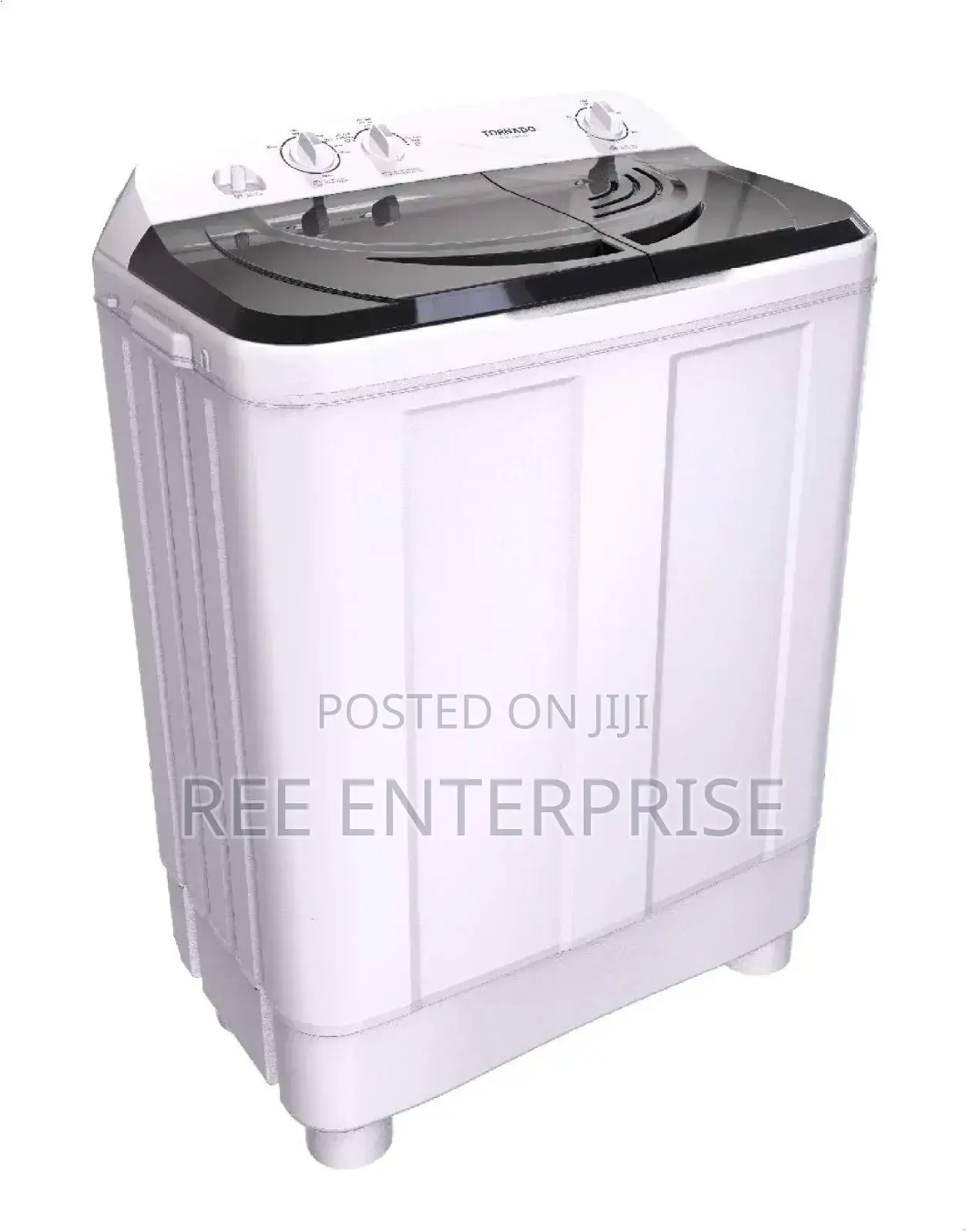 7kgs Tornado Twin Tub Washing Machine