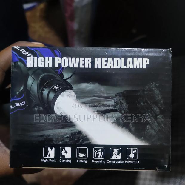 Zoom Headlamps Rechargeable Headlights Torch Zoomable - thumbnail 3
