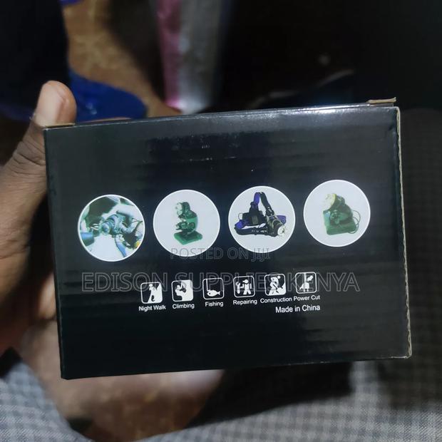 Zoom Headlamps Rechargeable Headlights Torch Zoomable - thumbnail 4