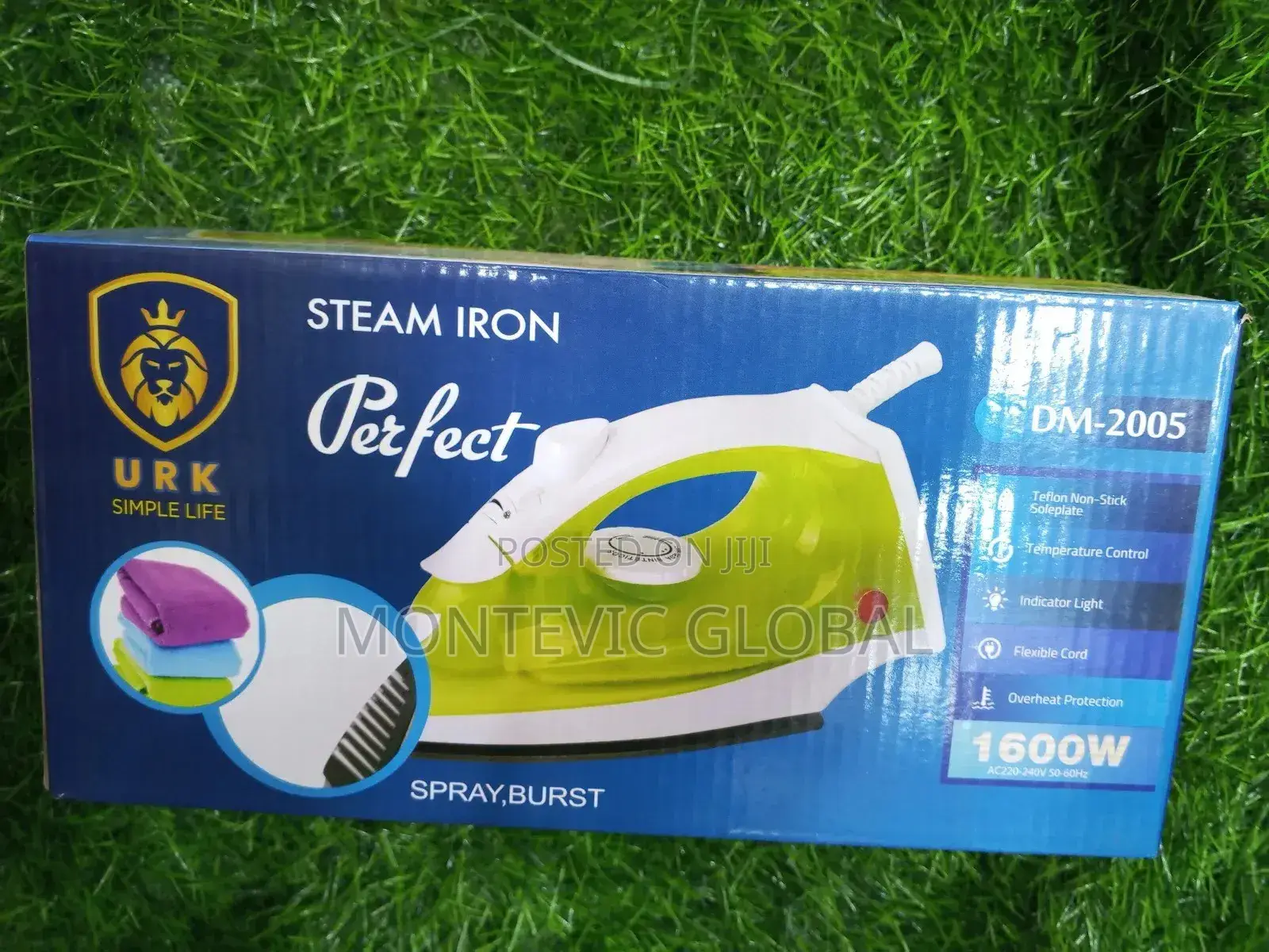 Urk Steam Iron Box