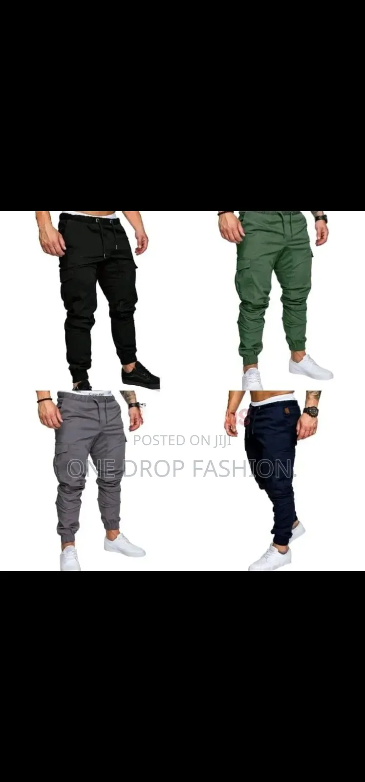 Men Sidepocket Cargos Wear 567