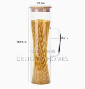 Italian Pasta Noodels Storage Jar_car