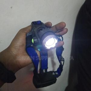 Zoom Headlamps Rechargeable Headlights Torch Zoomable - thumbnail 2