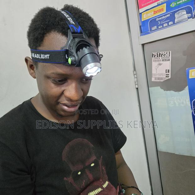 Zoom Headlamps Rechargeable Headlights Torch Zoomable - thumbnail 9