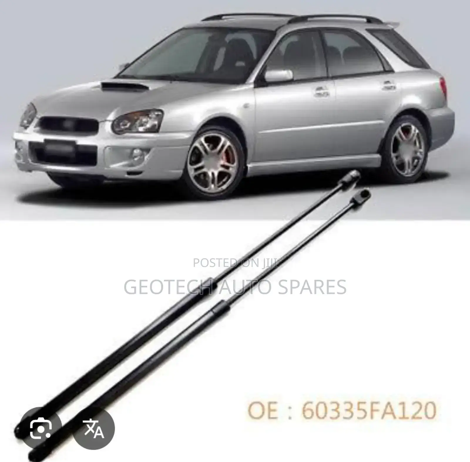 Subaru Impreza Boot Shocks Available