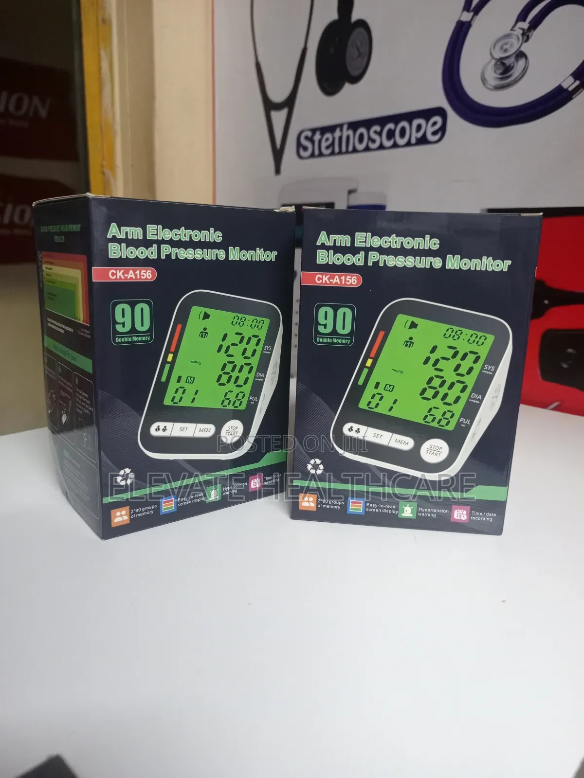 Arm Electronic Blood Pressure Monitor