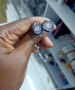 Silver,Blue Dusty Pink Executive Cafflings - thumbnail 2