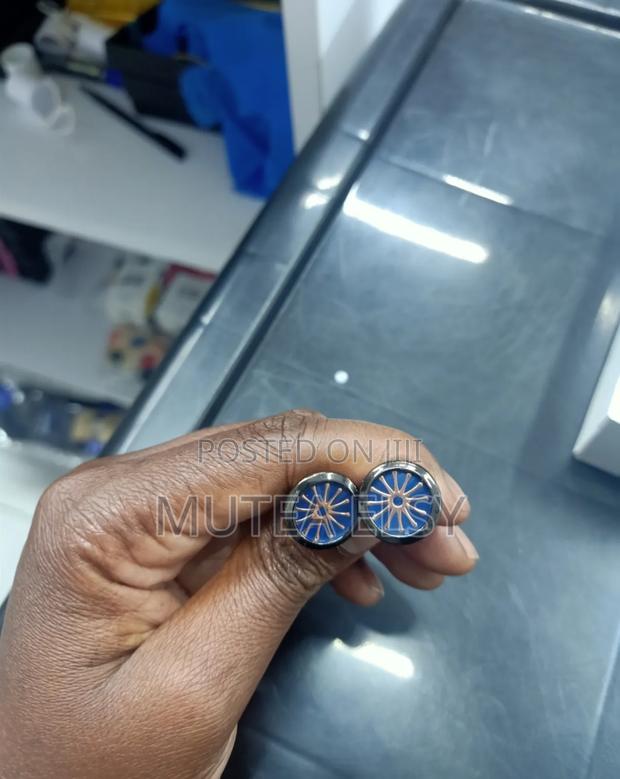 Silver,Blue Dusty Pink Executive Cafflings - thumbnail 3