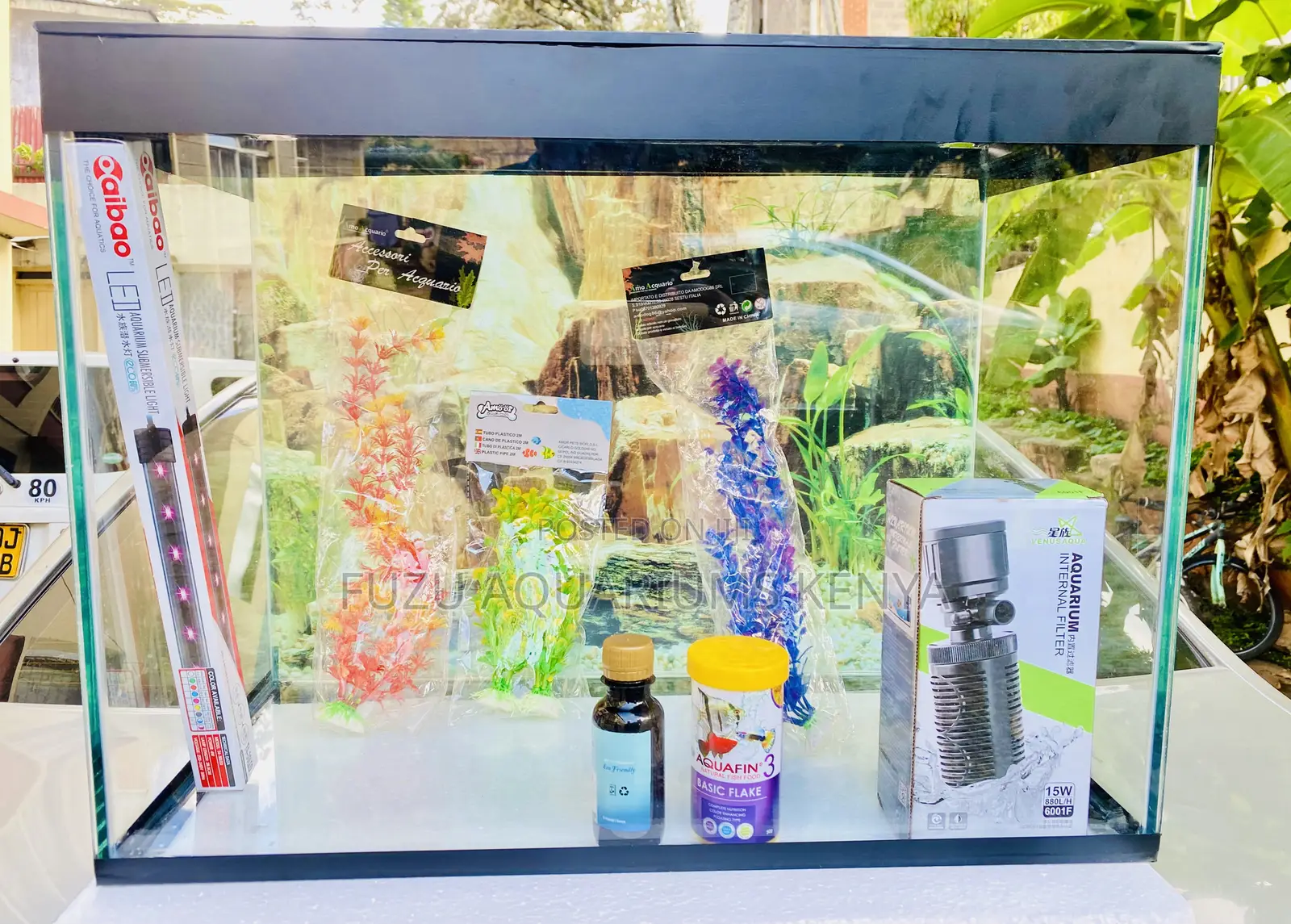 Complete Home Aquarium Set – Just Add Water