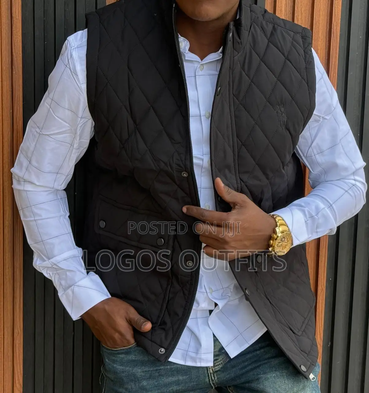 Men's Polo Half Jackets