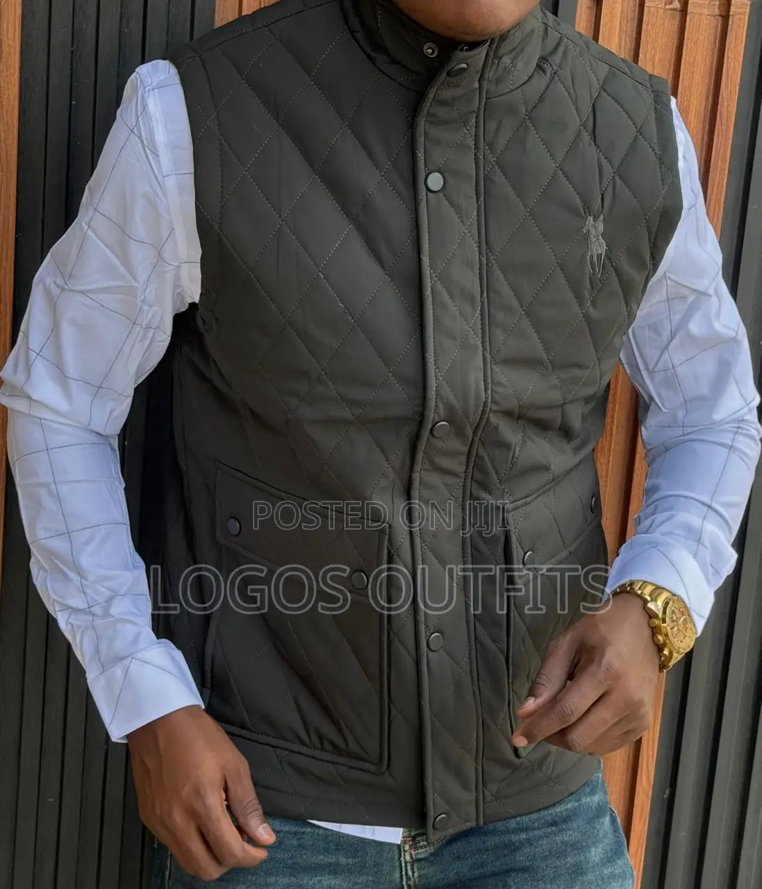 Men's Polo Half Jackets