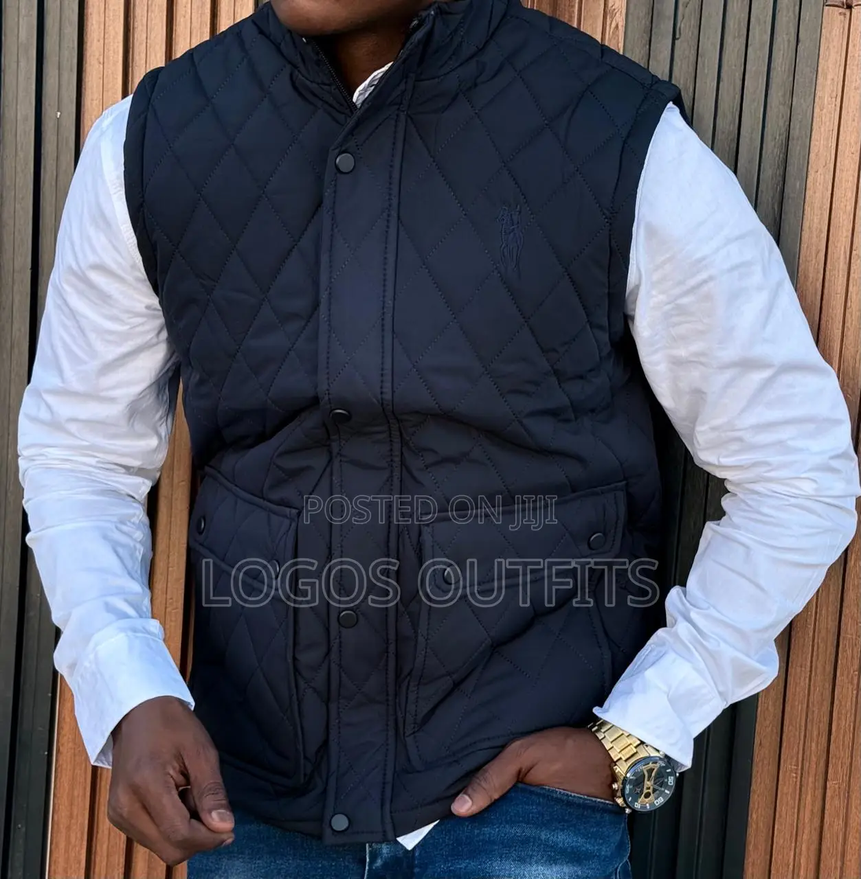 Men's Polo Half Jackets