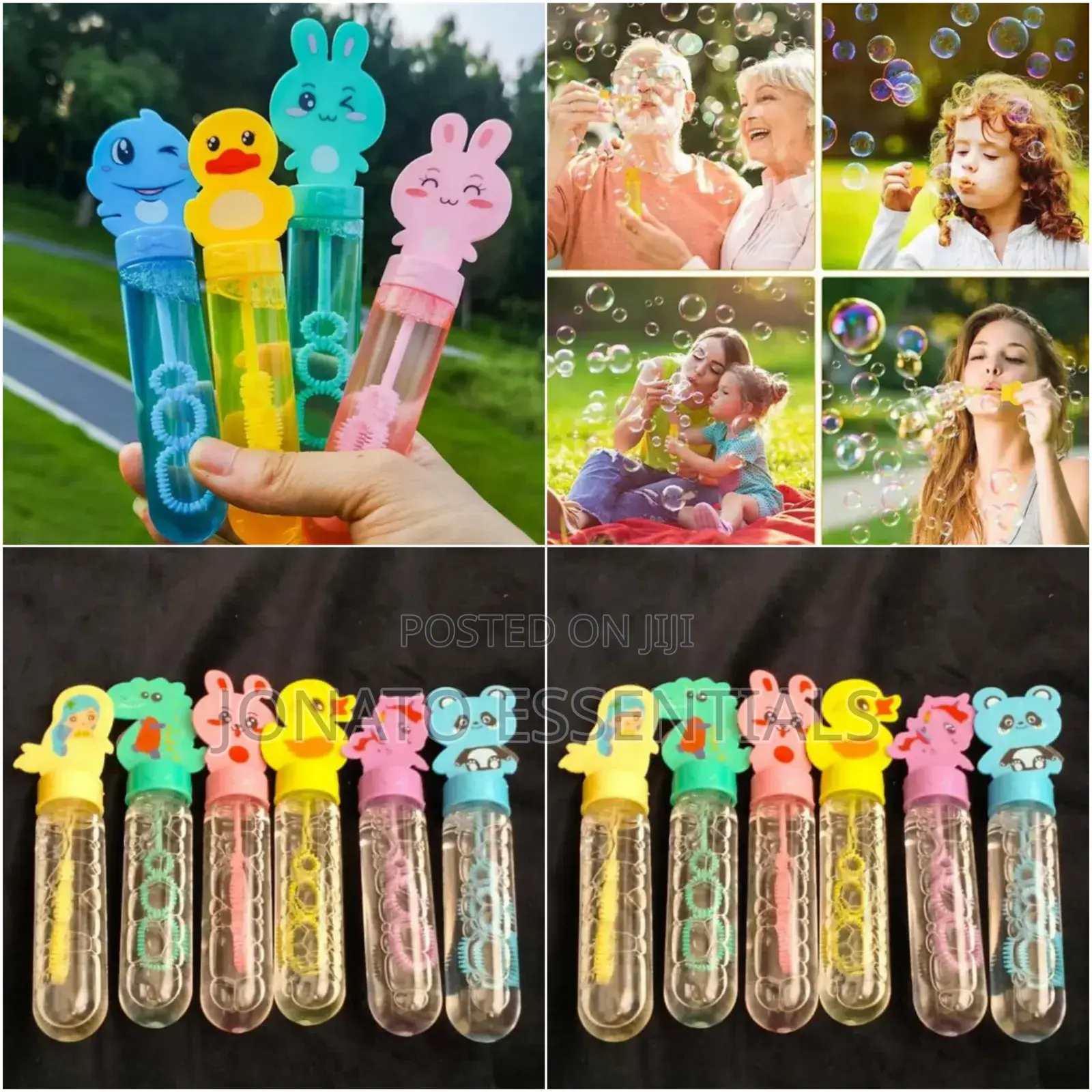 Cute Animal Bubble Wands - Whale, Duck, Bunny, Rabbit
