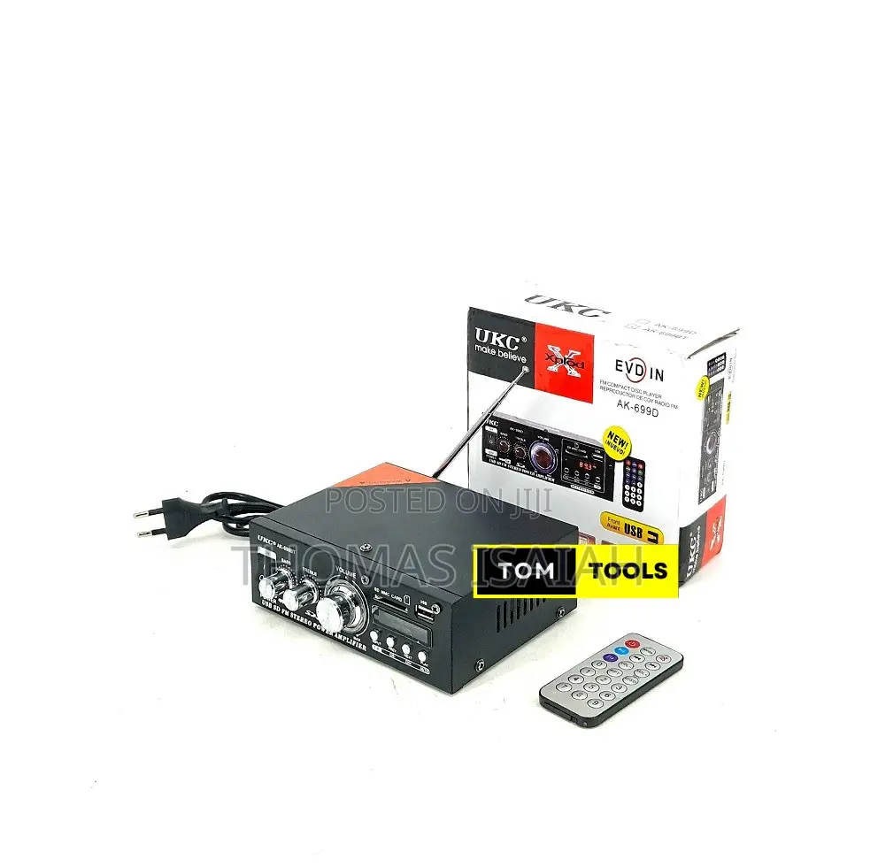 Ak-699d Hifi Stereo Audio Amplifier 500w 250w+250w Bluetooth