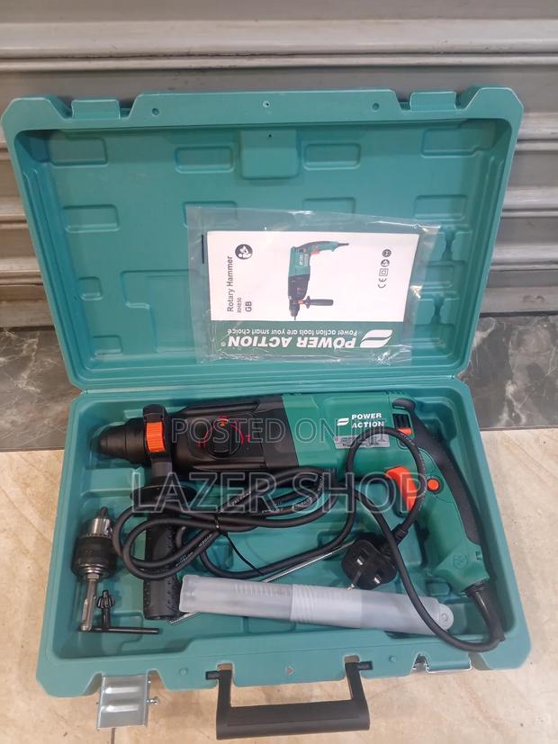 Power Action Rotary Hammer 850w - thumbnail 2