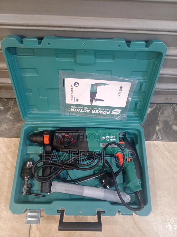 Power Action Rotary Hammer 850w - thumbnail 6