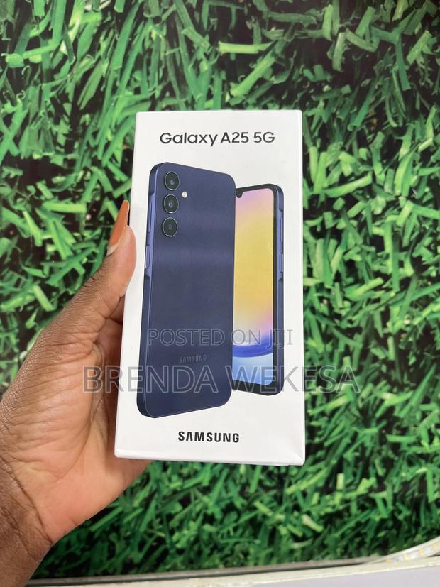 New Samsung Galaxy A25 256 GB Black - main view