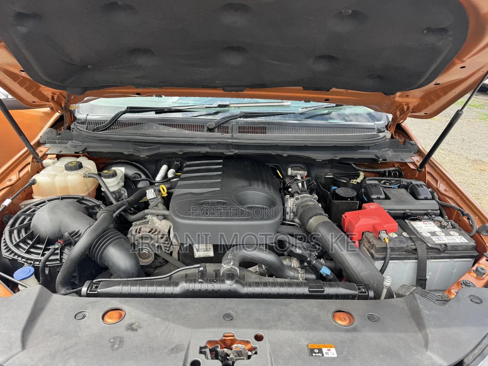 Ford Ranger Wildtrak 2016 Orange