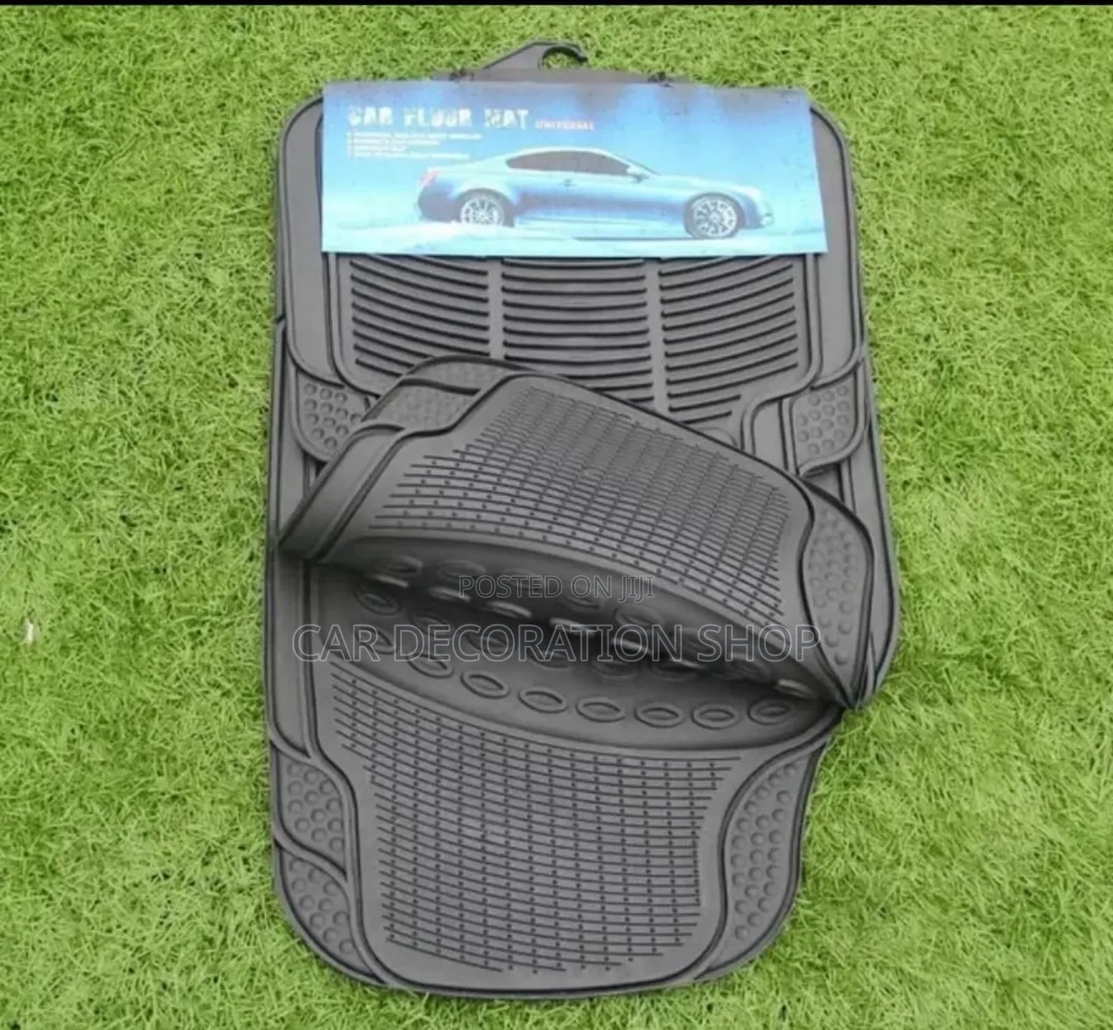 All Car Model Fit Floor Black Mats in 5pc