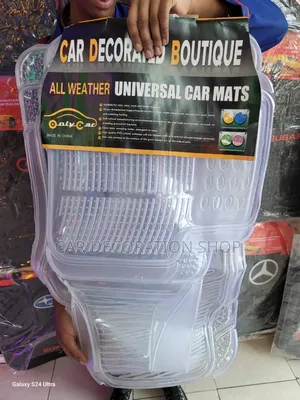 All Weather 3pc Clear Mats With Rear Mat Cojoined