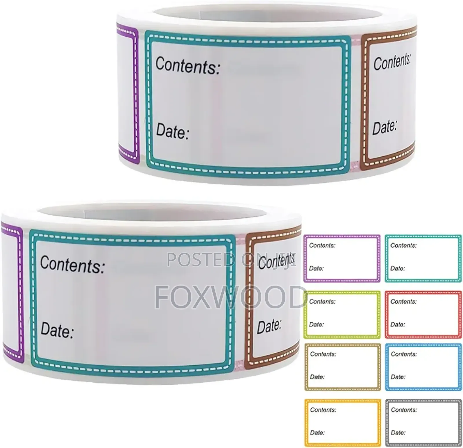 Freezer /Refrigeration Labels